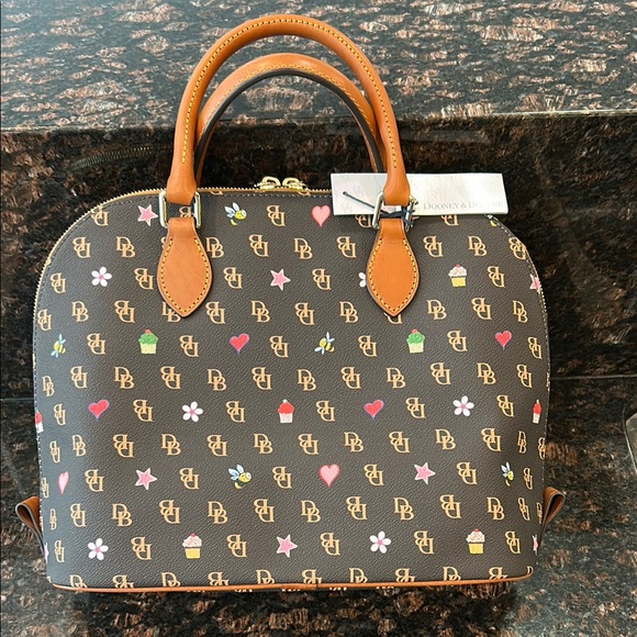 ✨NEW✨Dooney & Bourke NOVELTY GRETTA ZIP ZIP Satchel - Picture 6 of 16
